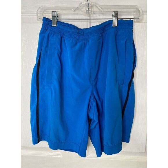 Lululemon Mens Shorts M Pace Breaker Lined Royal Blue Shorts 8” Inseam - Picture 1 of 11